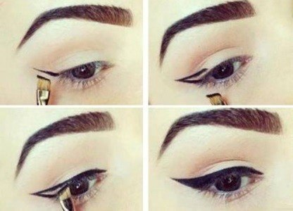 Ретро стрелки или cat Eyes. 01 Ретро стрелки или cat Eyes. 01