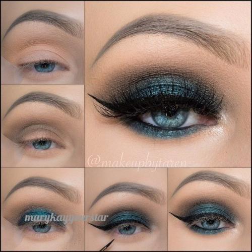 Предлагаю вам макияж для любого случая жизни: 02