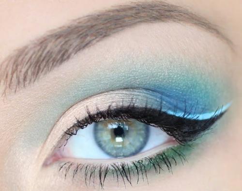 Мы подбираем новогодний макияж 2017 под цвет глаз. 07 Мы подбираем новогодний макияж 2017 под цвет глаз. 07