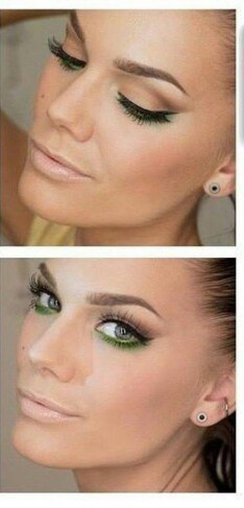 Предлагаю вам макияж для любого случая жизни: 01