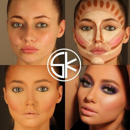 Наверняка многие из вас знают или хотя бы слышали о контуринге или скульптурировании лица. 03