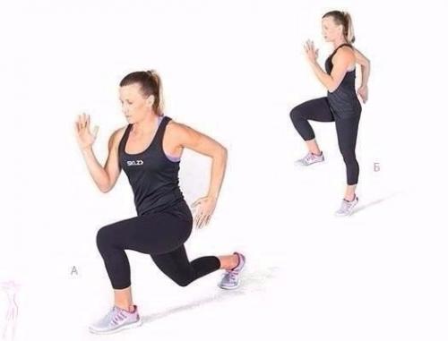 Домашняя тренировка для стального пресса и упругих ягодиц. 04