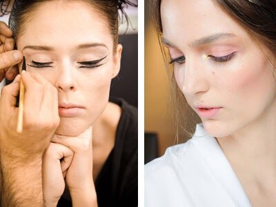 Обычно во время модных дефиле мы обращаем внимание в основном на одежду и аксессуары, а какой модный макияж 2015-2016 рекомендуют девушкам модные кутюрье. 02