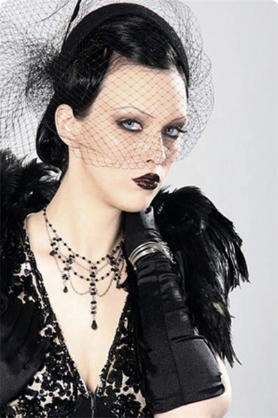 Готический макияж - холодная экстравагантность. 02 Готический макияж - холодная экстравагантность. 02
