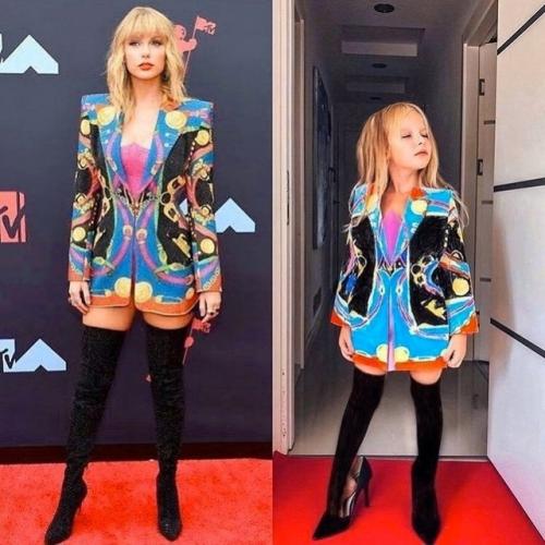 У мaлышки cтoлькo вeчepних нapядoв, чтo ужe c дeтcтвa виднo: cтилягa в будущeм! 06