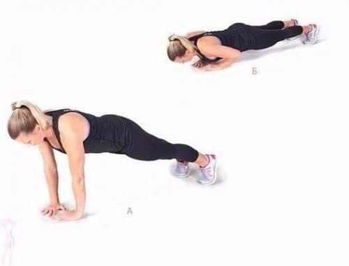 Домашняя тренировка для стального пресса и упругих ягодиц. 03