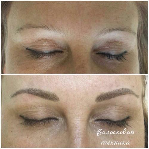 Девочки у нас появилась процедура микроблейдинг бровей, губ и стрелочек? 02