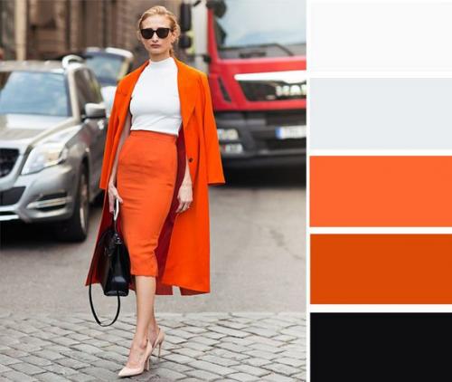 7 эффектных сочетаний с оранжевым цветом. 03