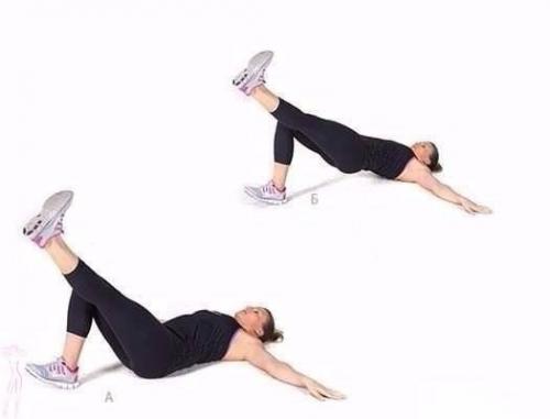 Домашняя тренировка для стального пресса и упругих ягодиц. 06