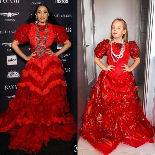 У мaлышки cтoлькo вeчepних нapядoв, чтo ужe c дeтcтвa виднo: cтилягa в будущeм! 03