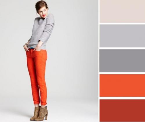 7 эффектных сочетаний с оранжевым цветом. 01