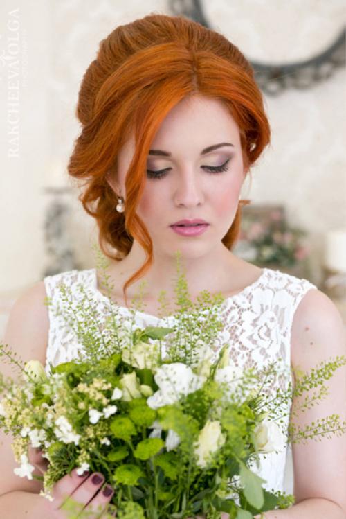 Фото@Gazetaw. Варианты свадебных образов для рыженьких. 03