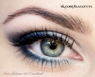 Макияж синими тенями. 09 Макияж синими тенями. 09