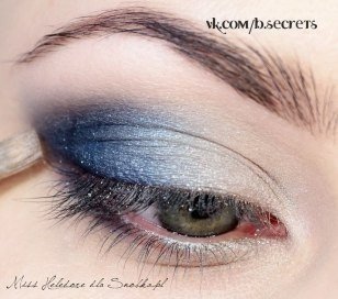 Макияж синими тенями. 06 Макияж синими тенями. 06