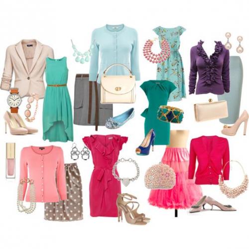 Цветотип яркое лето. 03