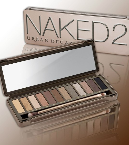 Urban Decay Naked2 Palette - палетка, вызывающая море эмоций, удобная, практичная, стильная, имеет прочный металлический корпус. 03