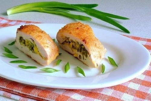 Куриное Филе с творогом и зеленью. 04 Куриное Филе с творогом и зеленью. 04