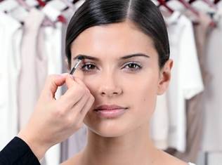 Графический макияж глаз. 01