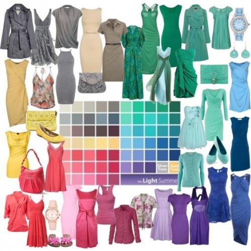 Цветотип яркое лето. 04