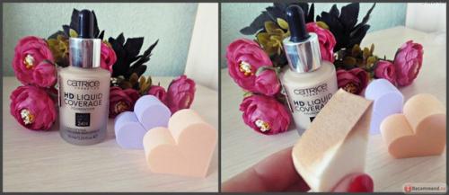Тональная основа Catrice HD Liquid Coverage Foundation. 03 Тональная основа Catrice HD Liquid Coverage Foundation. 03