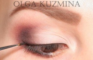 Макияж на прогулку. Или на каждый день. Этот макияж подходит для карих глаз. 04