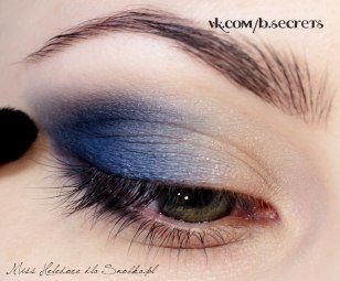 Макияж синими тенями. 04 Макияж синими тенями. 04