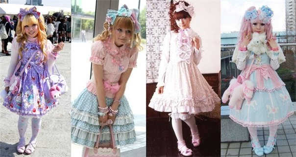 Sweet Lolita покоряет сладким образом и детской непосредственностью (2). 02