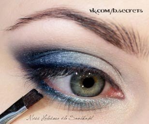Макияж синими тенями. 08 Макияж синими тенями. 08
