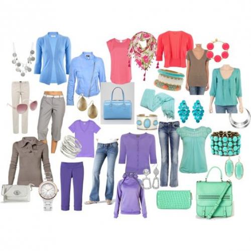 Цветотип яркое лето. 02