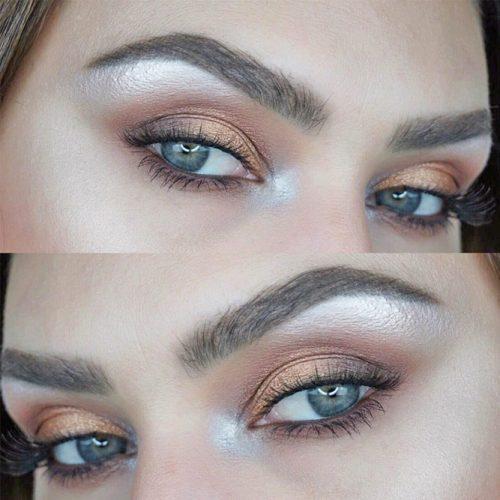 Самые волшебные идеи макияжа для серых глаз. 09