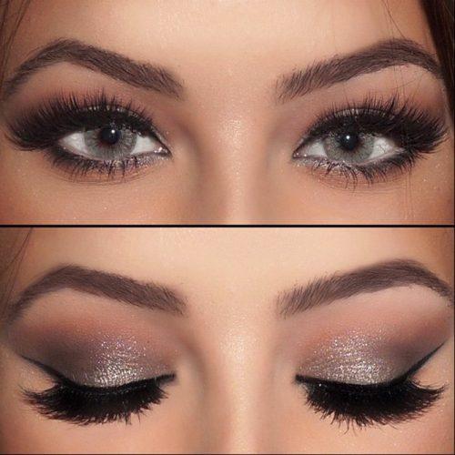 Самые волшебные идеи макияжа для серых глаз. 02