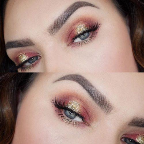 Самые волшебные идеи макияжа для серых глаз. 05