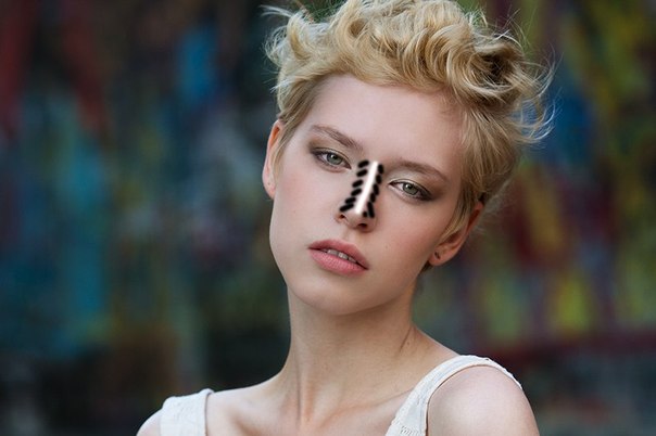 Ретушь женского портрета - большая работа с тенями и бликами. 03 Ретушь женского портрета - большая работа с тенями и бликами. 03