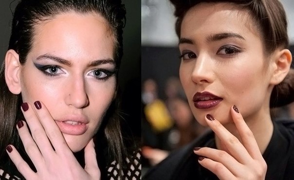 7 классических цветов лаков для ногтей. 02 7 классических цветов лаков для ногтей. 02