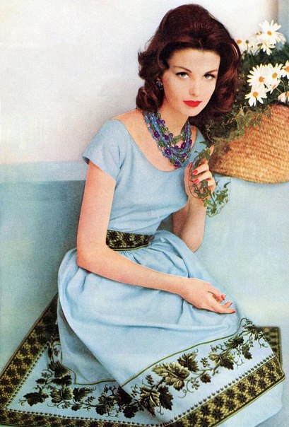 Унесенные хорошим ветром, или рафинированная женственность 50-х. 04