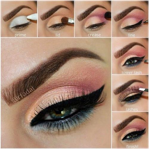 Пошаговые уроки макияжа. 01