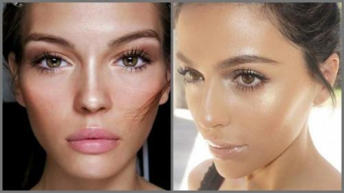 Стробинг - свежий тренд в искусстве мейкапа. 06 Стробинг - свежий тренд в искусстве мейкапа. 06