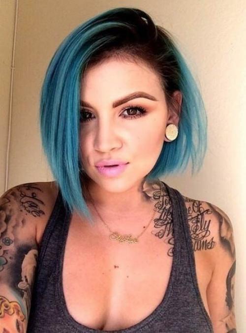 Асимметрия в волосах: преимущества. 01