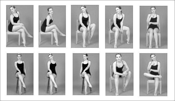 Правильное позирование для фотографий. 01 Правильное позирование для фотографий. 01