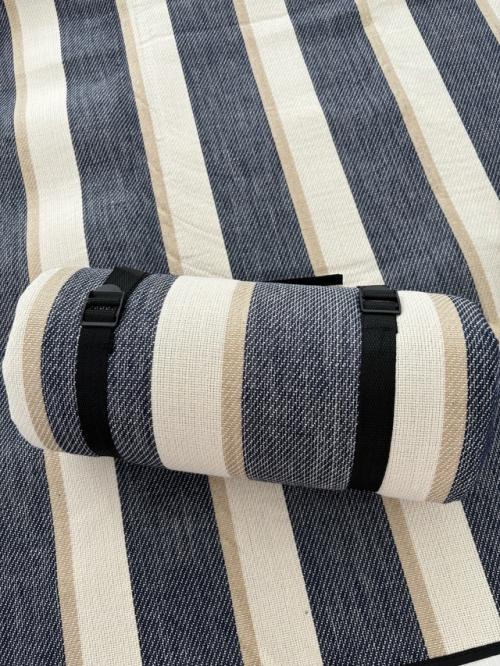 Непромокаемый коврик отлично подойдет для пляжа, гальки и пикника и дачи. 03