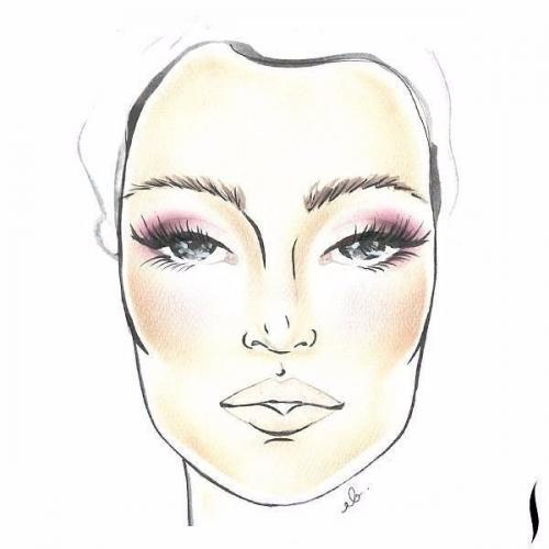 Как подчеркнуть скулы. 01