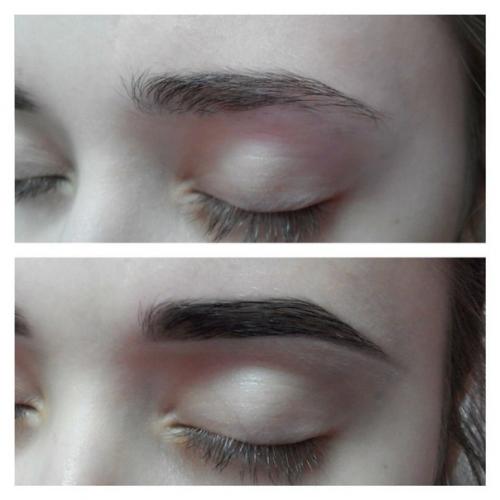 Представьте себе ухоженные брови, которые не нужно подкрашивать в течение 6 недель, - идеальной формы и цвета, подходящего именно вам. 01