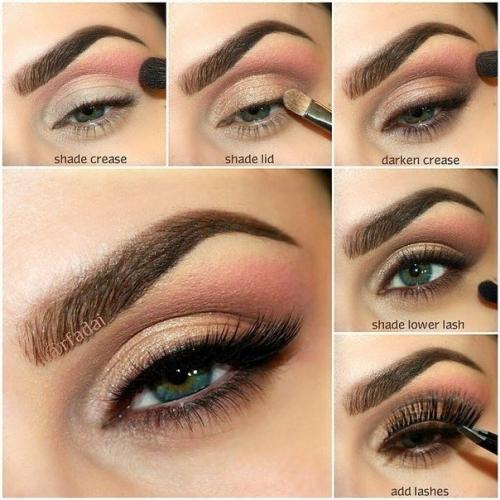 Вечерний макияж.  Мастер-классы. 04