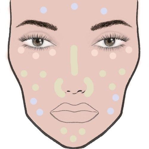 Рекомендации по использованию цветных корректоров для разных тонов кожи. 01 Рекомендации по использованию цветных корректоров для разных тонов кожи. 01