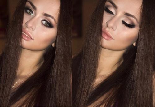 Милые девушки!  Урок макияжа для себя (индивидуальное обучение макияжу. 03