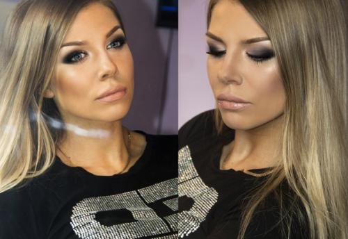 Милые девушки!  Урок макияжа для себя (индивидуальное обучение макияжу. 04