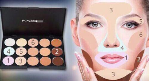 Мы маскируем недостатки при помощи консилеров. 01