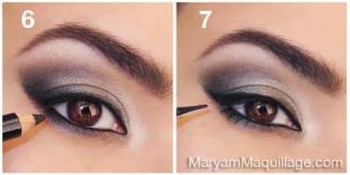 Классический дымчатый макияж глаз. 04 Классический дымчатый макияж глаз. 04