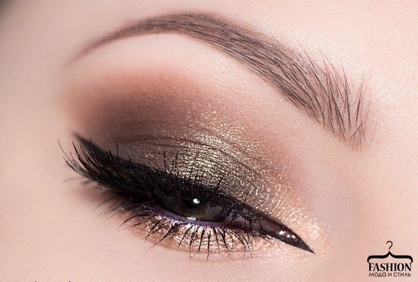 Универсальный вечерний макияж, для любого цвета глаз. 08