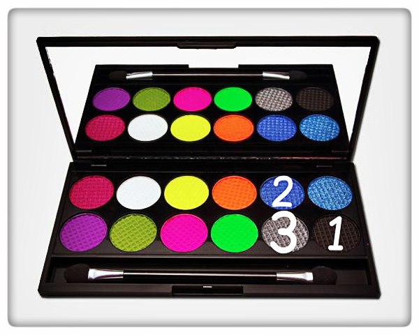 Вечерний макияж с палеткой Sleek Makeup Acid i-Divine Palette. 01